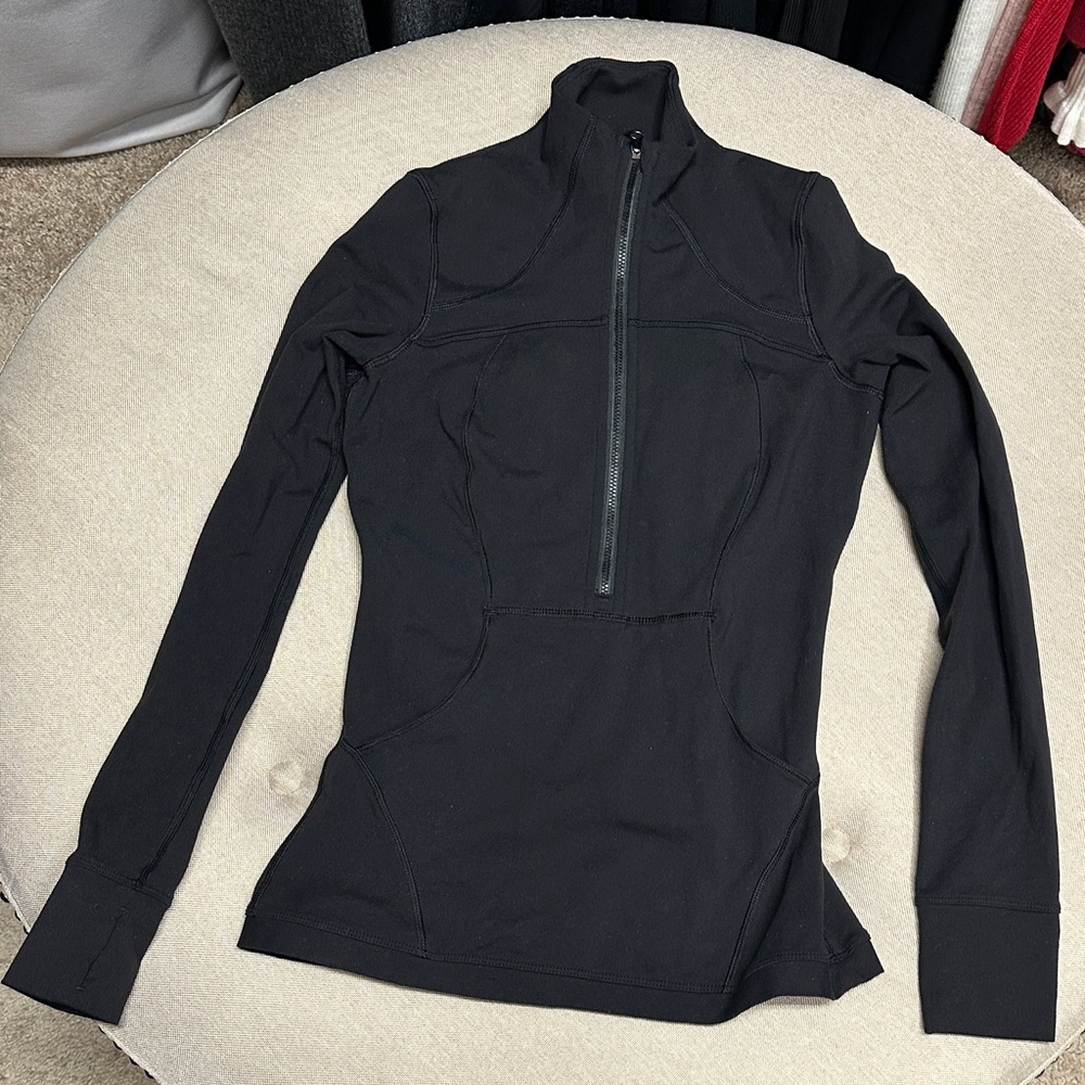 Lululemon Black Pullover size 4